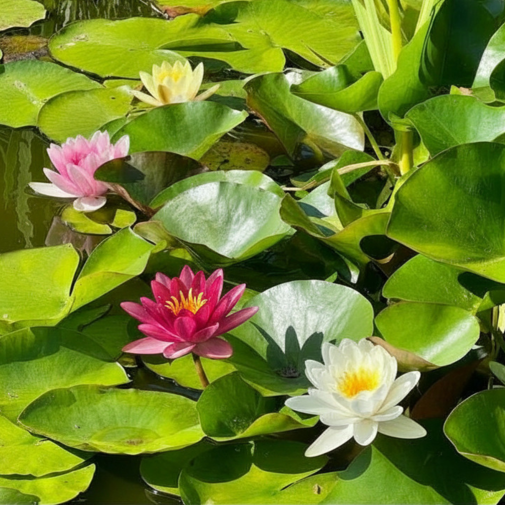 Surface Cover Pond Plants