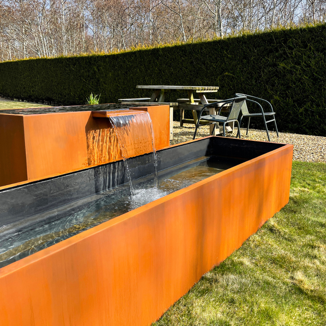 Rectangular Raised Pond – Plants for Ponds